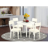 Hillhouse - Person Solid Wood Solid Wood Top Four Leg Dining Set