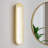 Transitional Linear LED Wall Sconce with Clear Ribbed Glass Shade-1421279139