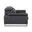 Chaise en cuir italien à grain supérieur-1440549395
