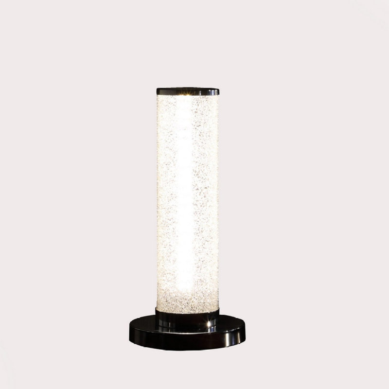 Lampe de table colonne DEL 13 pouces Illuminari