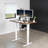 VIVO Single Motor Electric Desk with Push Button Memory Controller-97735792-112376704