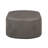 Suraya Dark Umber Concrete Rounded Coffee Table-1318567195