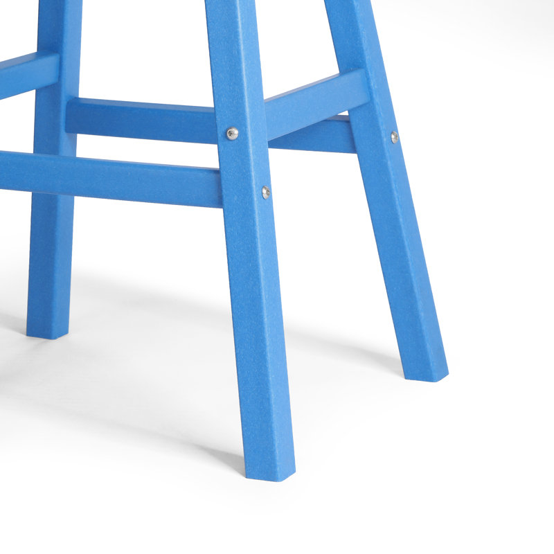 Tabouret d'extérieur Laguna, Bleu pacifique, 29"