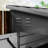 4.6' x 9' Metal Outdoor Storage Shed with Lockable Doors Grey-107382594