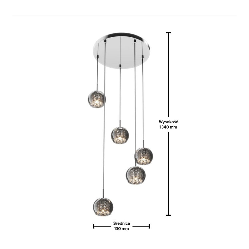 Grandview 5 - Light Kitchen Island Pendant
