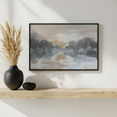 «Moody Horizon Mist II» par June Erica Vess, reproduction d'art