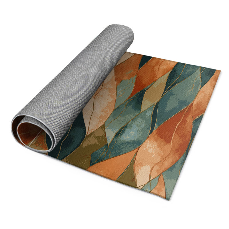 Tapis intérieur et extérieur Jungle Harmony, Rectangle 1 pi 6 po x 2 pi 6 po