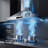 48 Inch Range Hood 1500CFM, 4-Speed Wall Mount Range Hood with Touch Control & Gesture Sensing Stainless Steel Kitchen Stove Vent Hoods with 4 LED Lights