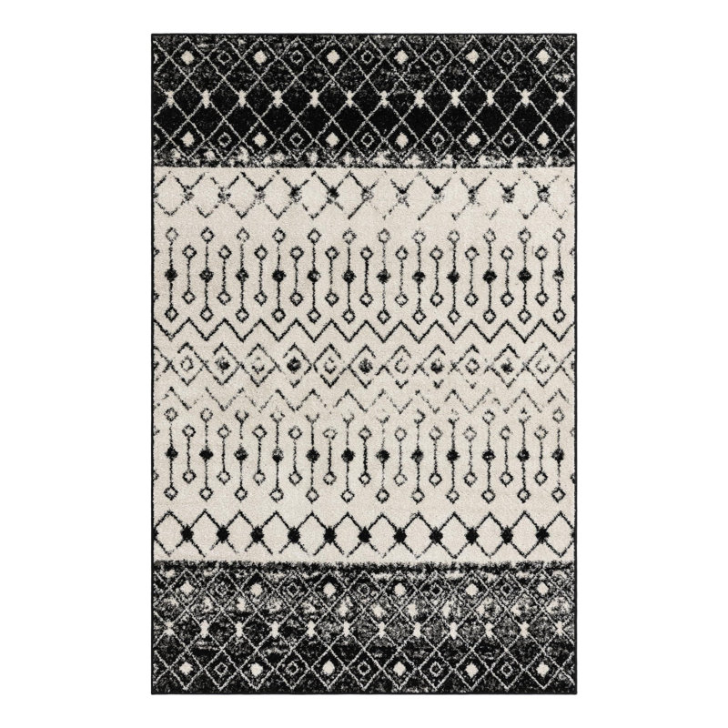 Somerville Moroccan Indoor Rug, Rectangle 5'3" x 8'
