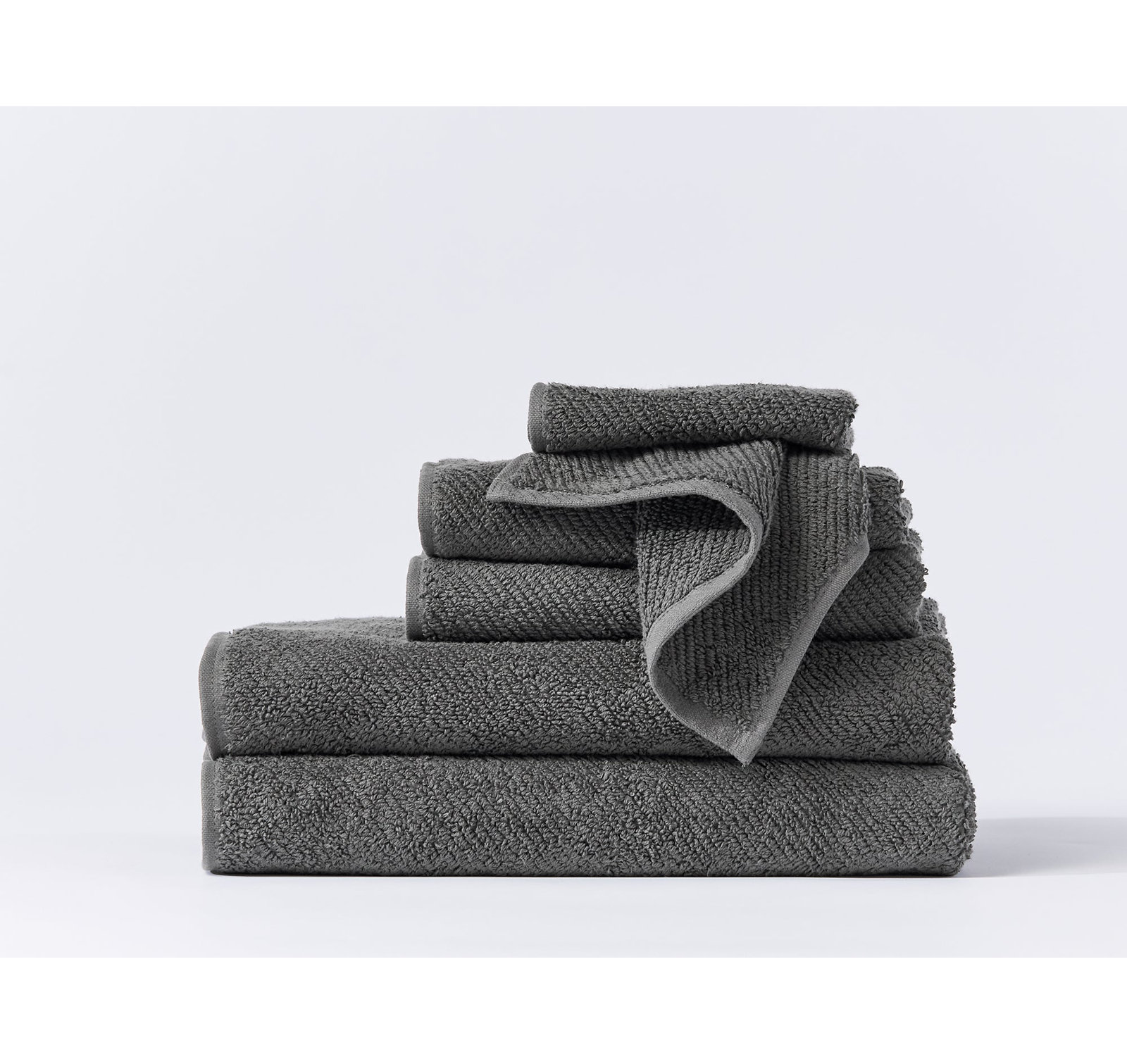 Air Weight Organic Cotton Bath Sheet, Shadow