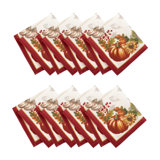 Alberta Polyester No Pattern Square Napkin