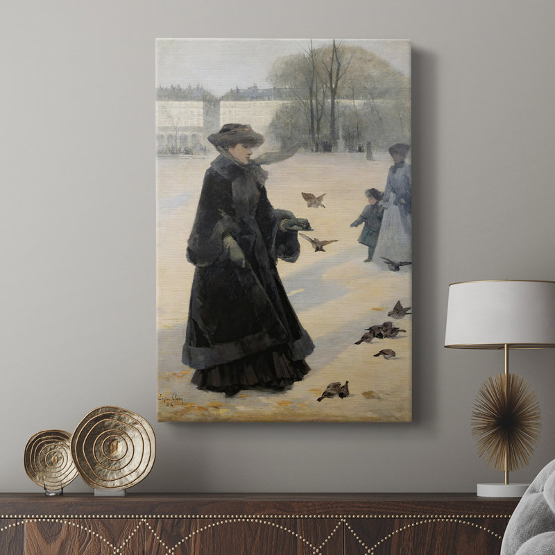 Impression de portrait rétro C - galerie Cavas sur mesure, H 12 po x l 8 po