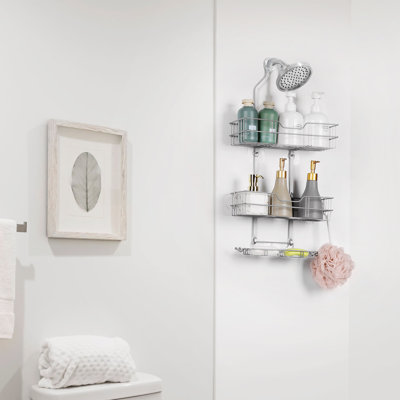 Lusana Suction Shower Caddy