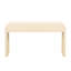 Console abricot crème avec base stable et tiroirs rainurés, couleur-1119847450-1119847451