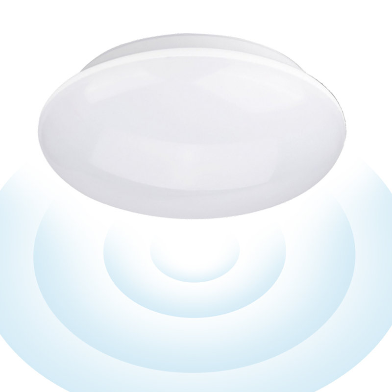Plafonnier encastré 1 lumière DEL, Blanc pur