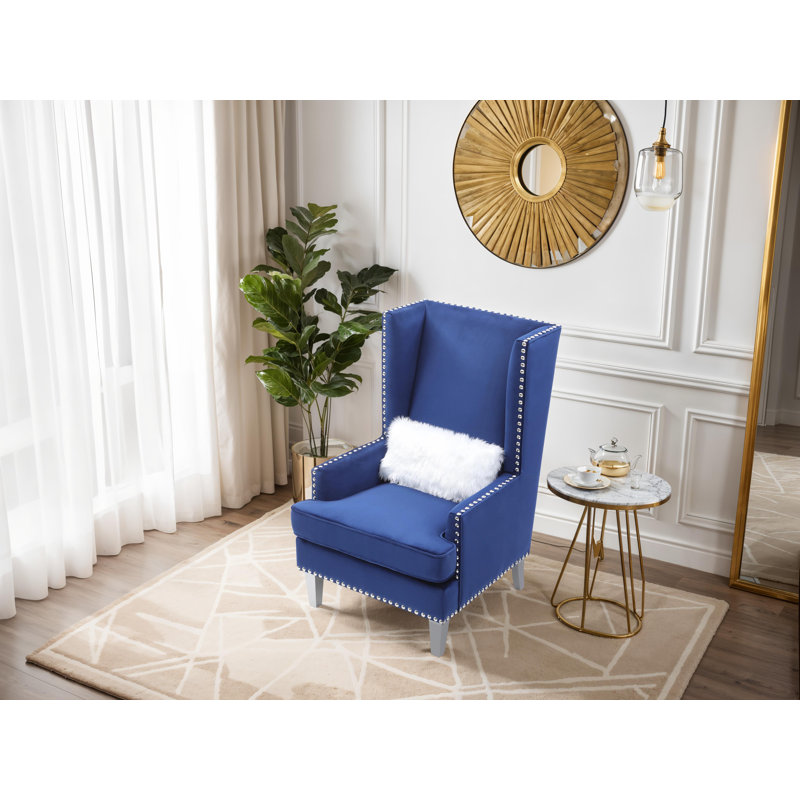 Fauteuil Monieke, Bleu