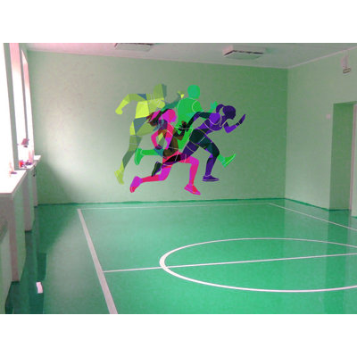 Adhésif décoratif Polygonal