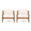 Chaise d'extérieur avec coussins Mcclurg-1505971262
