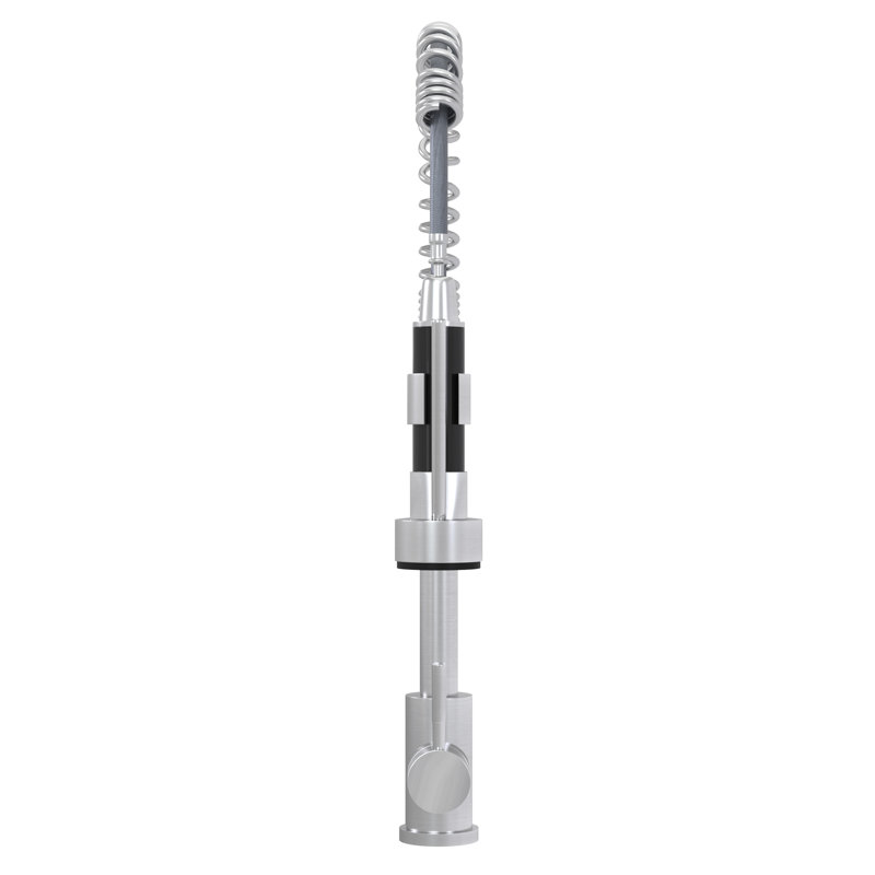 Brushed Nickel Kitchen Tap - Stainless Steel 304, Ensuring A Smooth And Leak- Operation Sleek Modern Sink Faucet Nickel, Made Of 304