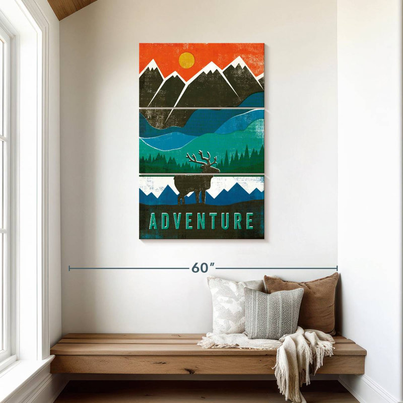 Tergel Big Sky I, 45" H x 28" W