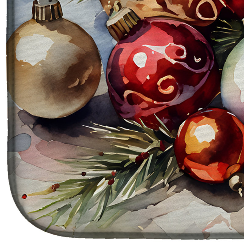 Tapis de vaisselle Christmas Ornaments