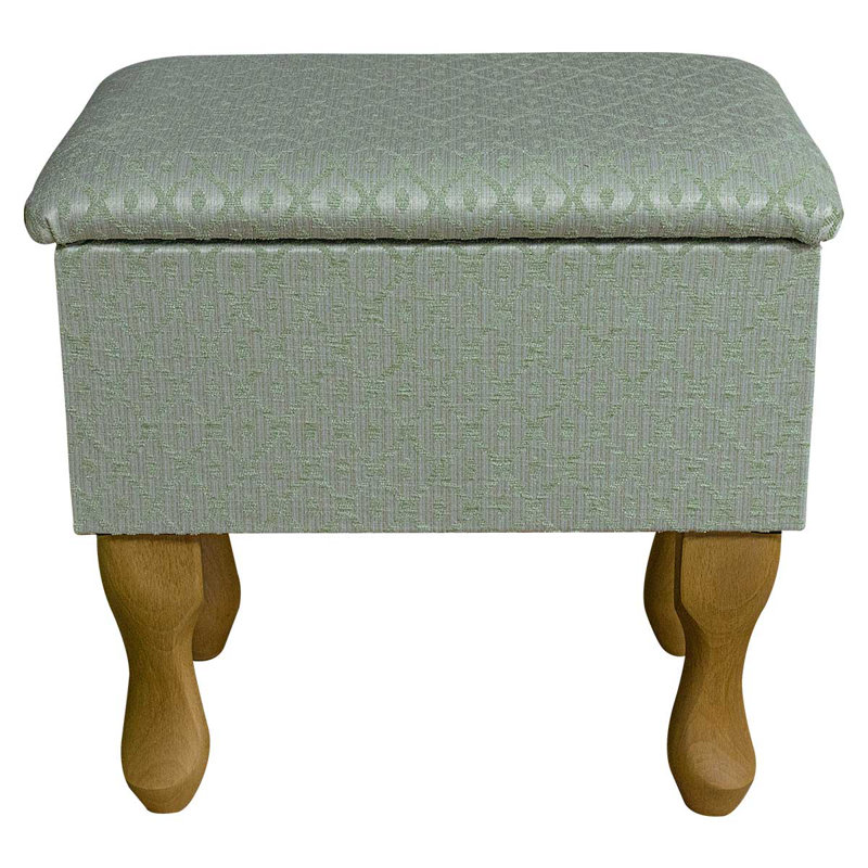 Solid + Manufactured Wood Accent Stool