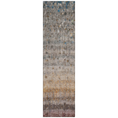 Machine Washable Indoor/Outdoor Emelia ACN2315 Stripes Rug