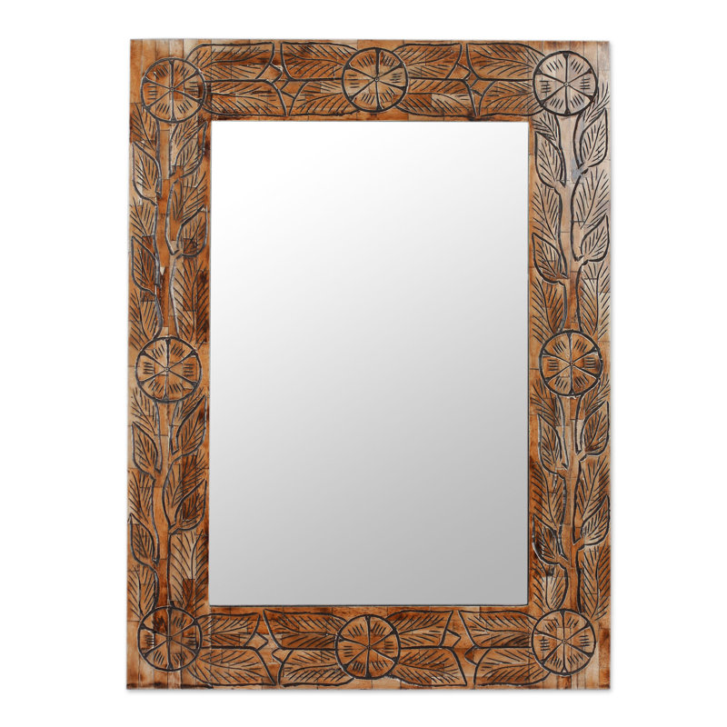 Ellory Solid Wood Frame Wall Mirror