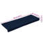 Braxstyn Non-Slip Blue Stair Tread