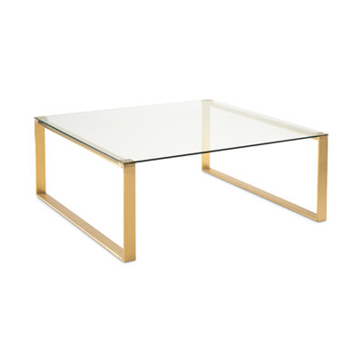 Atlean Glass Top Coffee Table