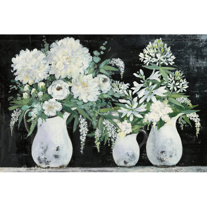Late Summer Bouquet IV by Julia Purinton - Wrapped Canvas Art Prints, 30cm H x 46cm W x 3.8cm D