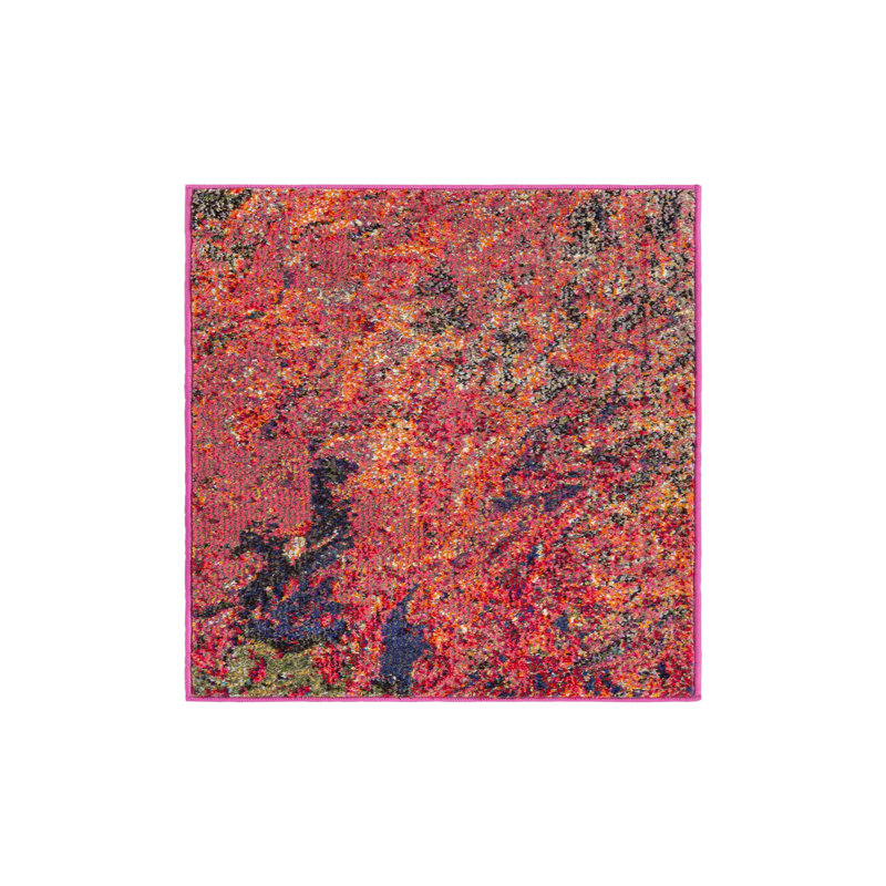 Ansela Washable Abstract Indoor Rug, Rectangle 2' x 3'