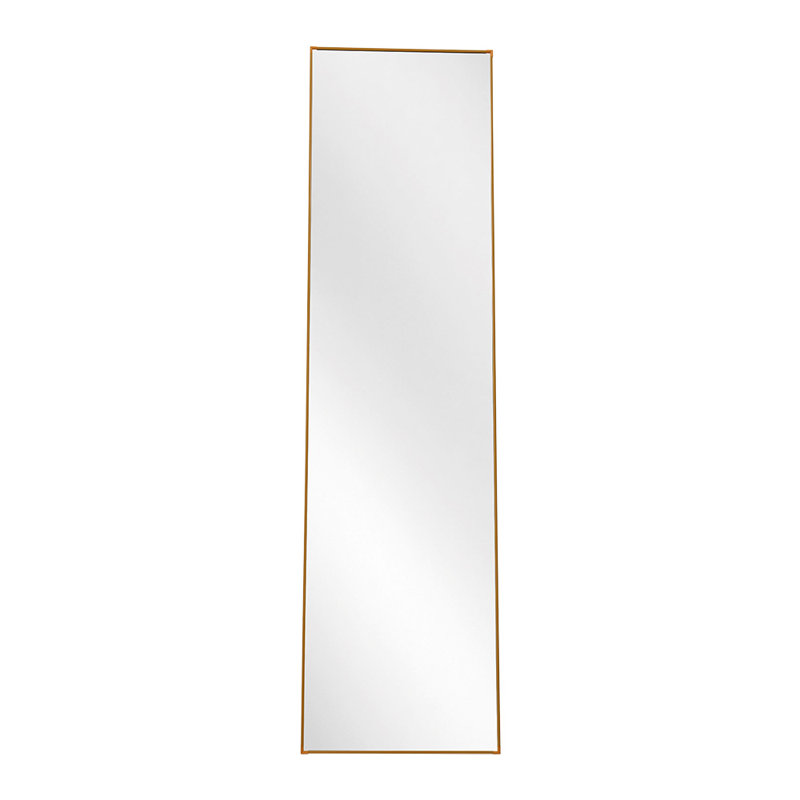 Rectangle Floor Mirror, Gold