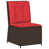 Coussin rouge / cadre brun est en rupture de stock sélectionné