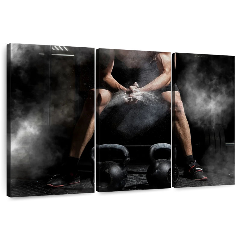 Sireci Kettlebell Lift Prep, 48" H x 74" W