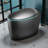 Smart One-Piece Toilet With Bidet, Auto Open/Close, Foot Sensor, Heated Seat & Dryer-128993279