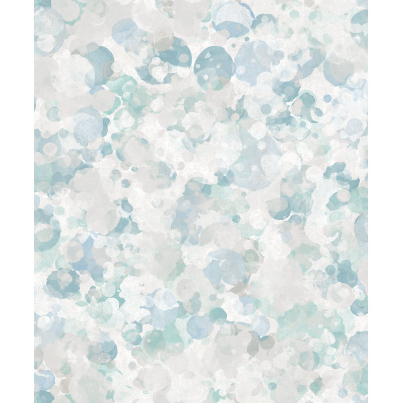 Carballo 1000cm x 53cm Textured Non-Pasted Roll, Aqua