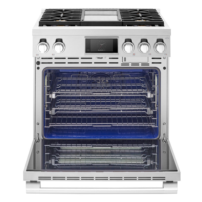 30-Inch Gas Slide-In Oven Range