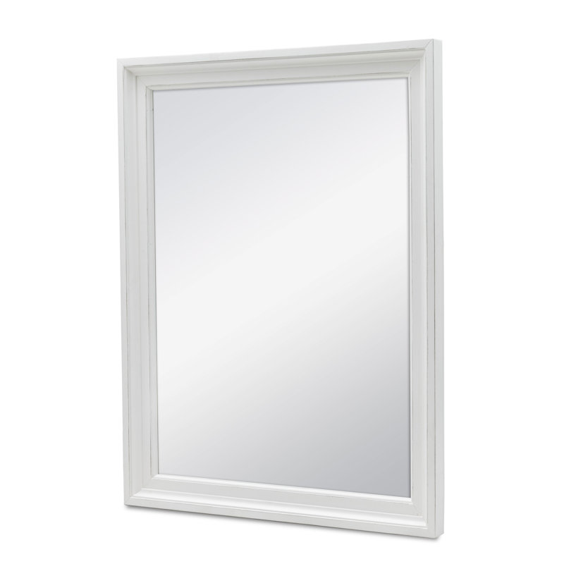 Islamorada - Rectangular Dresser Mirror - Blanc Finish