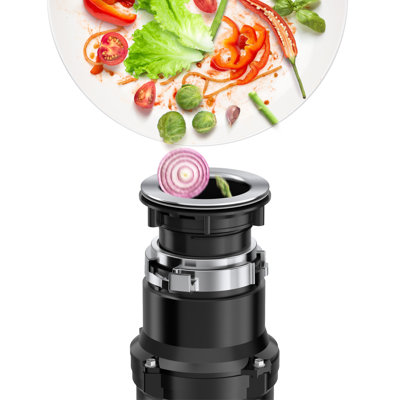 WasteGuard 1/2 HP Continuous Garbage Disposal