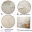 «Beige and Brown Paint Fusion», peinture abstraite sur toile-457655372-457655375-433741618