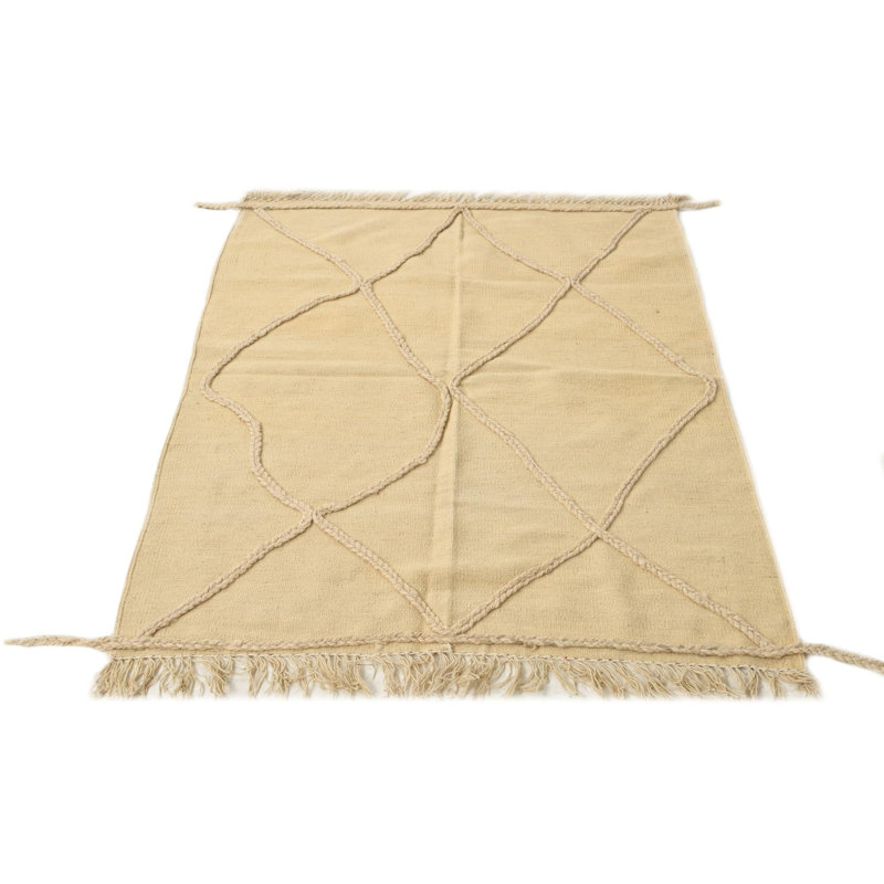 Tapis ivoire Ottilie