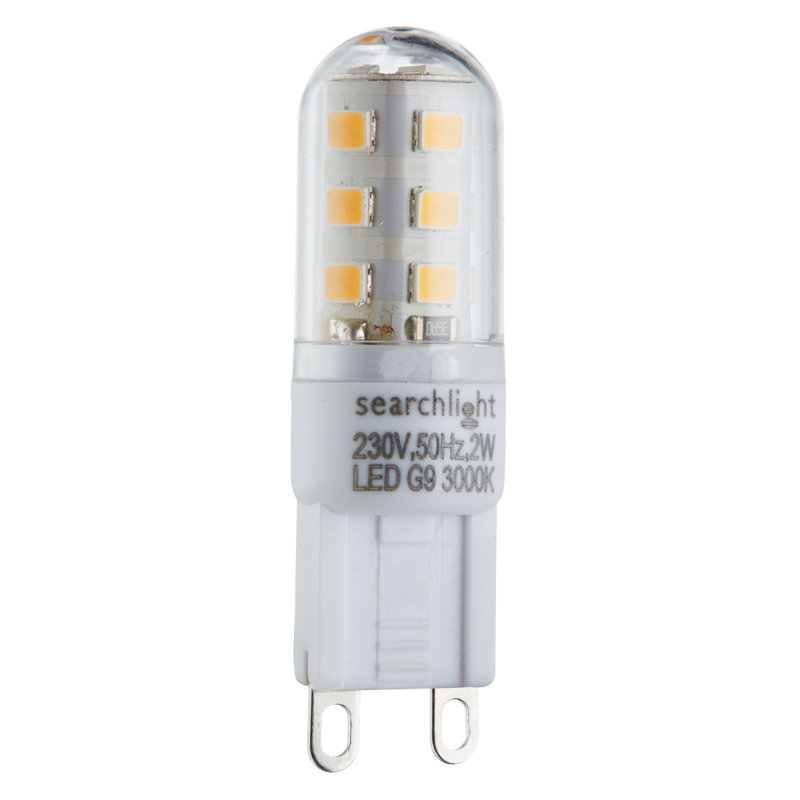 G9 LED Capsule Light Bulb, 2700K, 3W