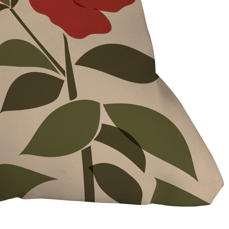  Polyester Indoor/Outdoor Throw Pillow, 16" x 16"