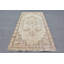 Tapis brun à tissage plat, tapis géométrique, grand tapis 4,9 x 9,4 pi, tapis antique, tapis rétro, tapis turc
