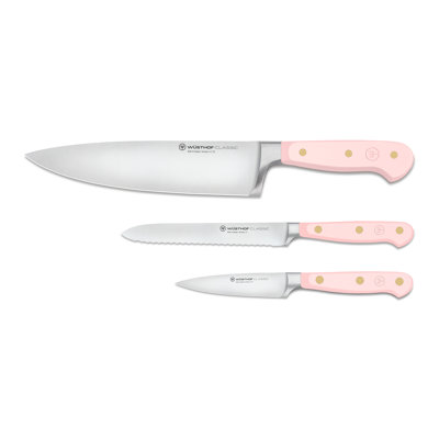 WSTHOF Classic Pink Himalayan 3-Piece Chef's Knife Set