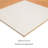 Mirea Rossa 17 in. x 17 in. Matte Terracotta Look Checkered Porcelain Floor and Wall Tile-128995626
