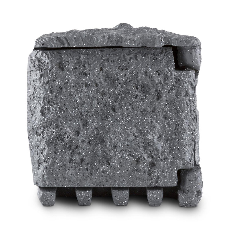 Timer Rock Wall Mounted Socket, Dark grey, 5m