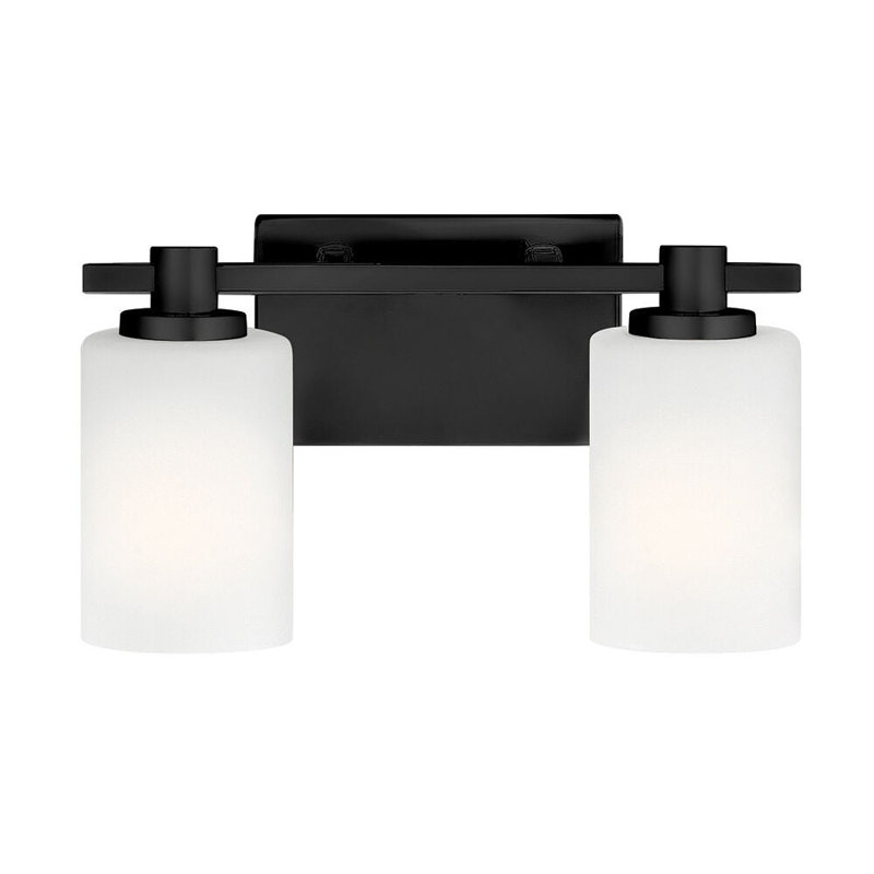 Éclairage pour meuble-lavabo Hinkley Karlie, Noir, noir, noir, noir