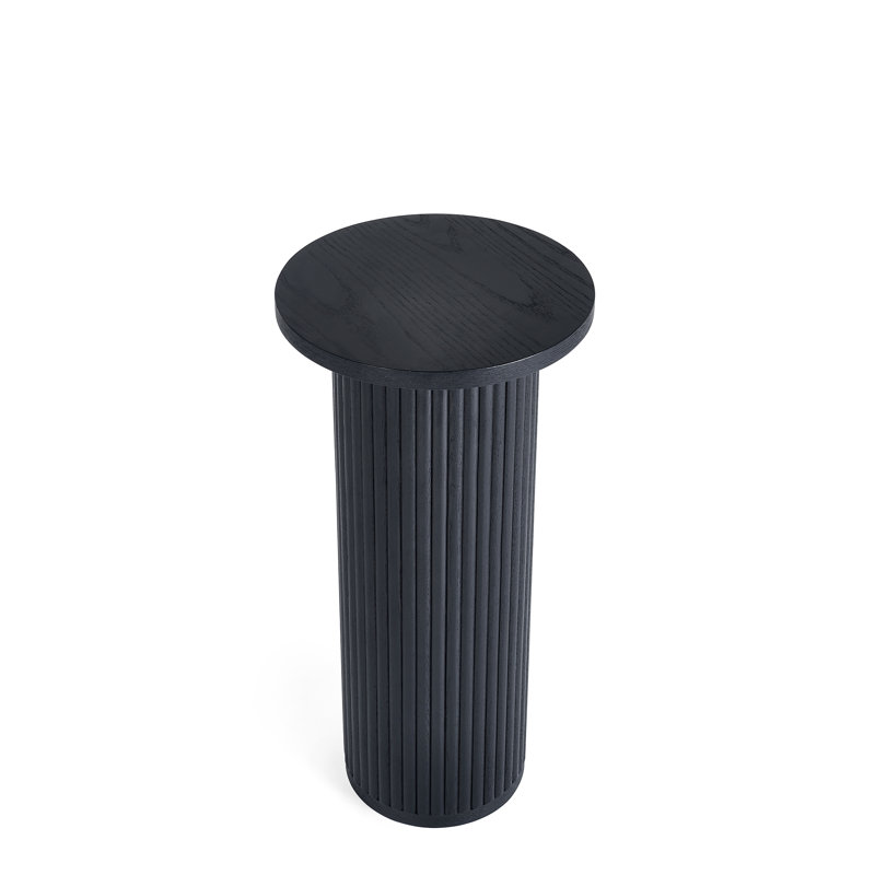 Auman Pedestal End Table